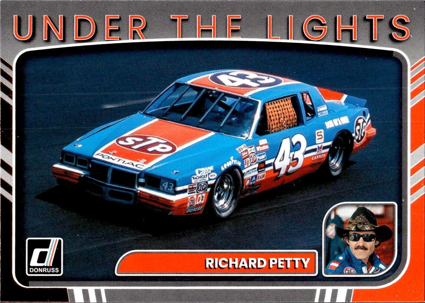 Richard Petty #UL15 Racing Cards 2023 Panini Donruss NASCAR Under the Lights