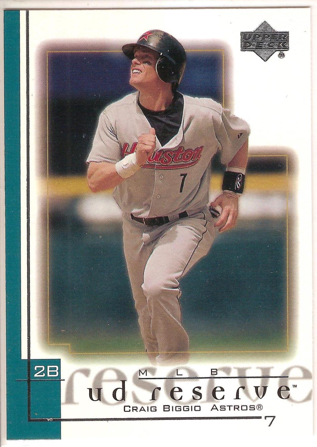 Craig Biggio #88 2001 Upper Deck Reserve Baseball