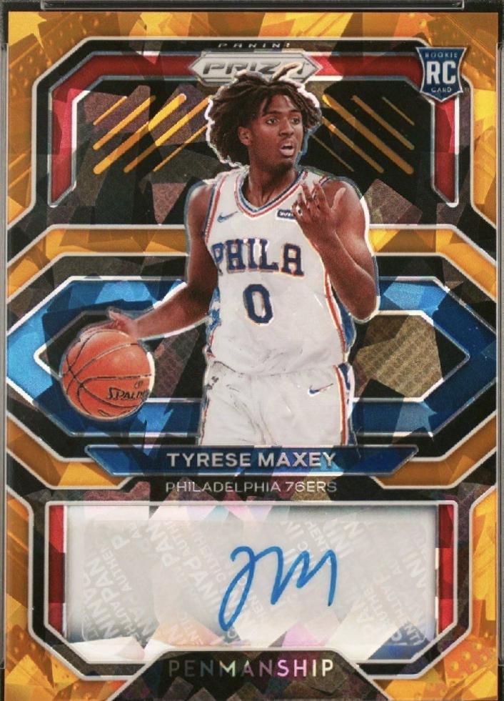 Tyrese Maxey [Orange Ice] #RP-TMX