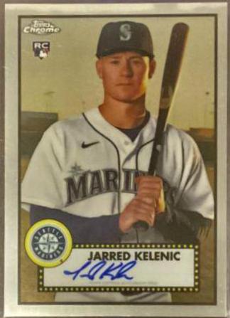 Jarred Kelenic #PA-JKL 2021 Topps Chrome Platinum Anniversary Baseball Autographs