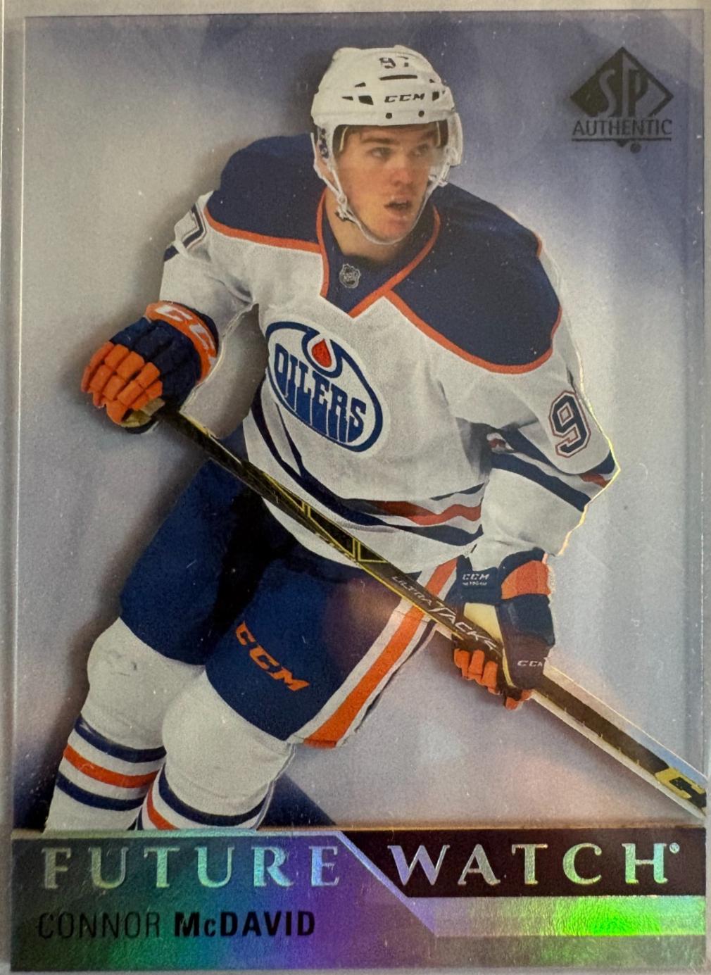 Connor McDavid #226 2025-26 SP Authentic Hockey Acetate Retro Future Watch