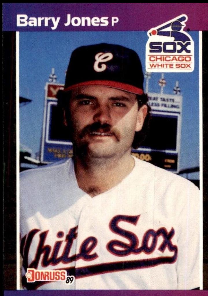 Barry Jones #647 Baseball Cards 1989 Donruss