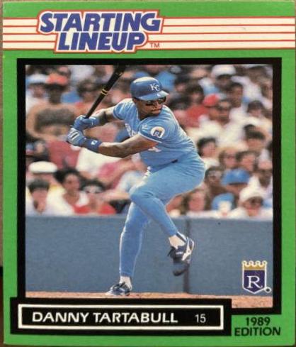 Danny Tartabull Baseball Cards 1989 Kenner Starting Lineup