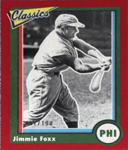 Jimmie Foxx [Red] #33