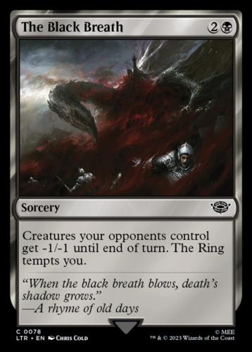The Black Breath #529 Magic Lord of the Rings