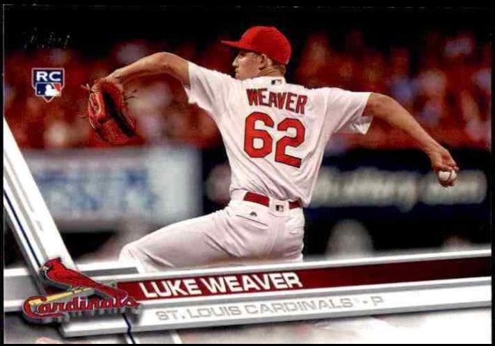 Luke Weaver #234 Baseball Cards 2017 Topps
