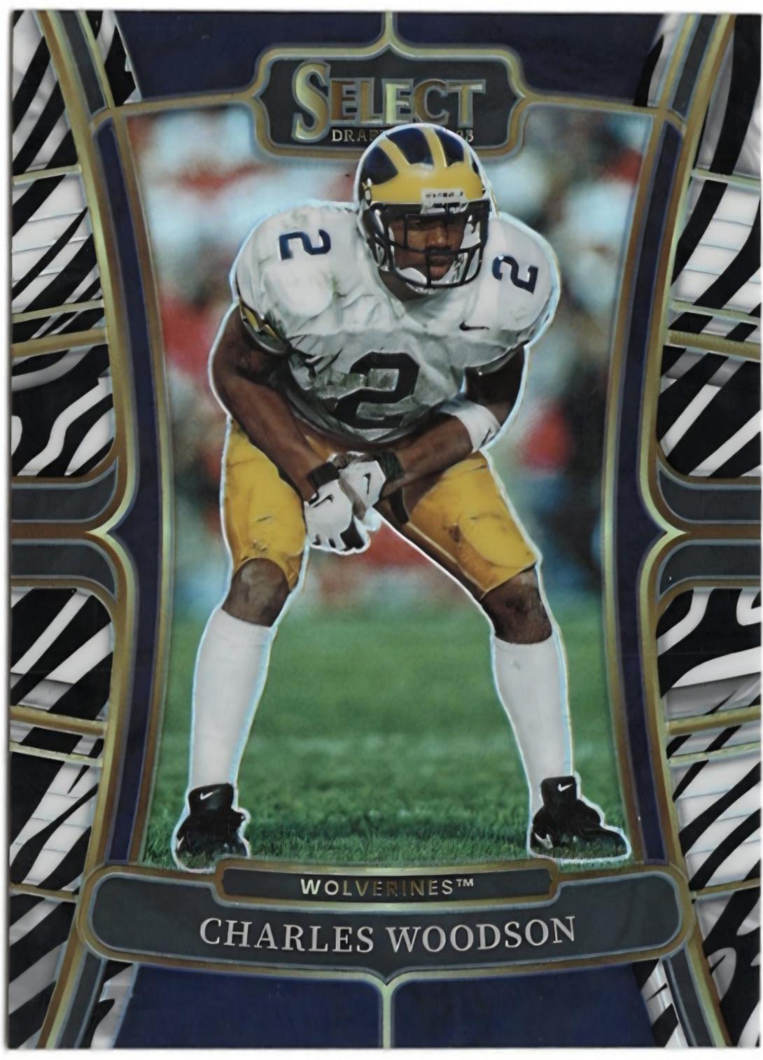Charles Woodson [Zebra] #83