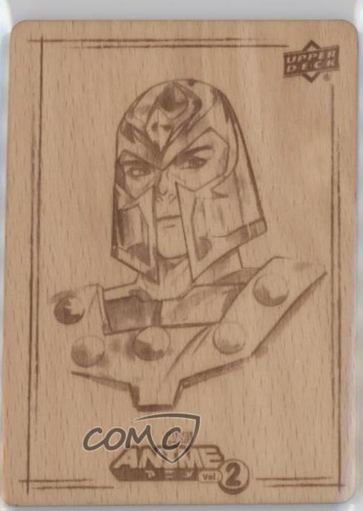 Magneto #WH-21 Marvel 2023 Upper Deck Anime Volume 2 Woodblock Echo