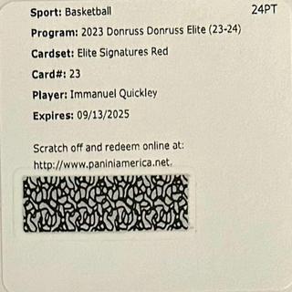 Immanuel Quickley