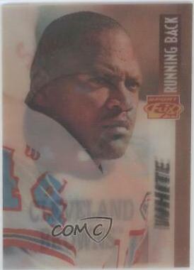 Lorenzo White #17 Football Cards 1995 Sportflix