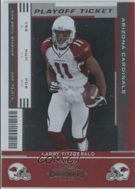 Larry Fitzgerald #3 Football Cards 2005 Playoff Contenders