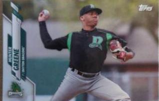Hunter Greene #PD-107 Baseball Cards 2020 Topps Pro Debut