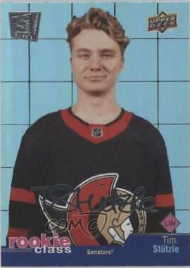 Tim Stutzle #RC-25 Hockey Cards 2020 Upper Deck Rookie Class Se
