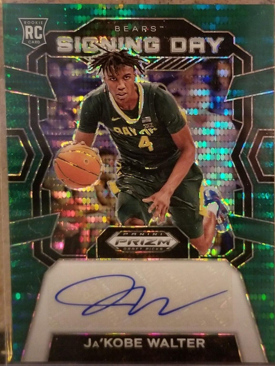 Ja'Kobe Walter #DPA-JKW Basketball Cards 2024 Panini Prizm Draft Picks Autograph