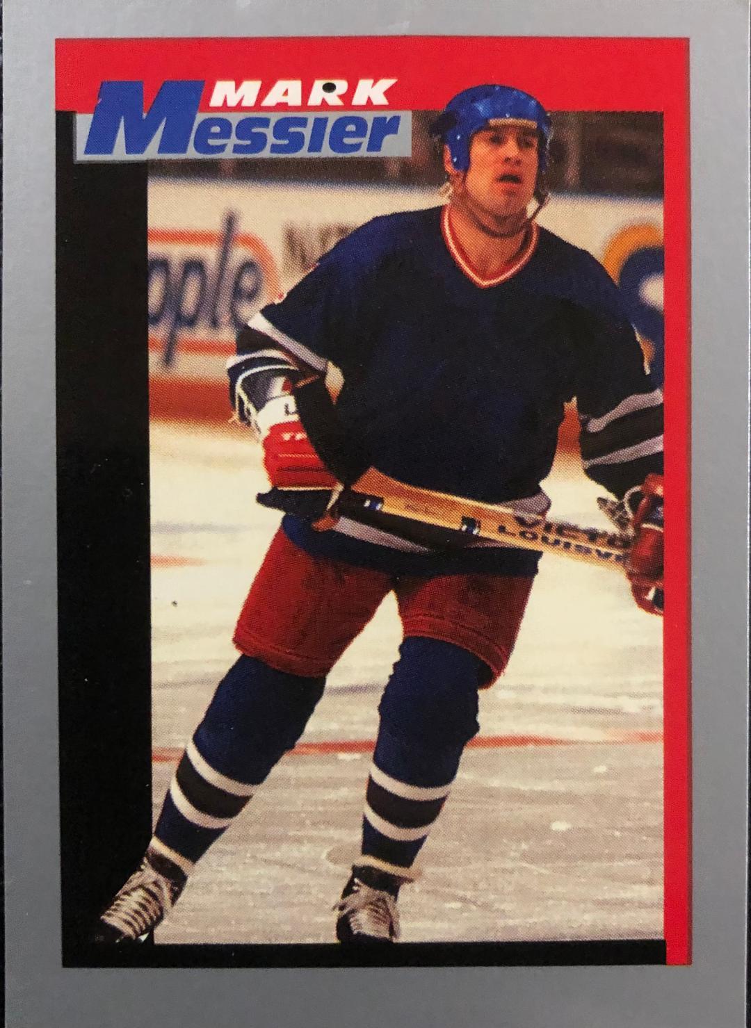 Mark Messier #8 Hockey Cards 1992 ENOR