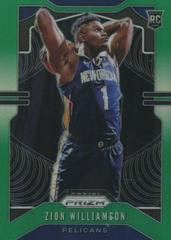 Zion Williamson [Green Prizm] #248 Prices [Rookie] | 2019 Panini