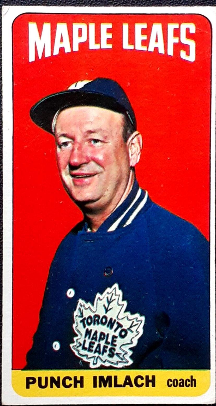 Punch Imlach #45 Hockey Cards 1964 Topps