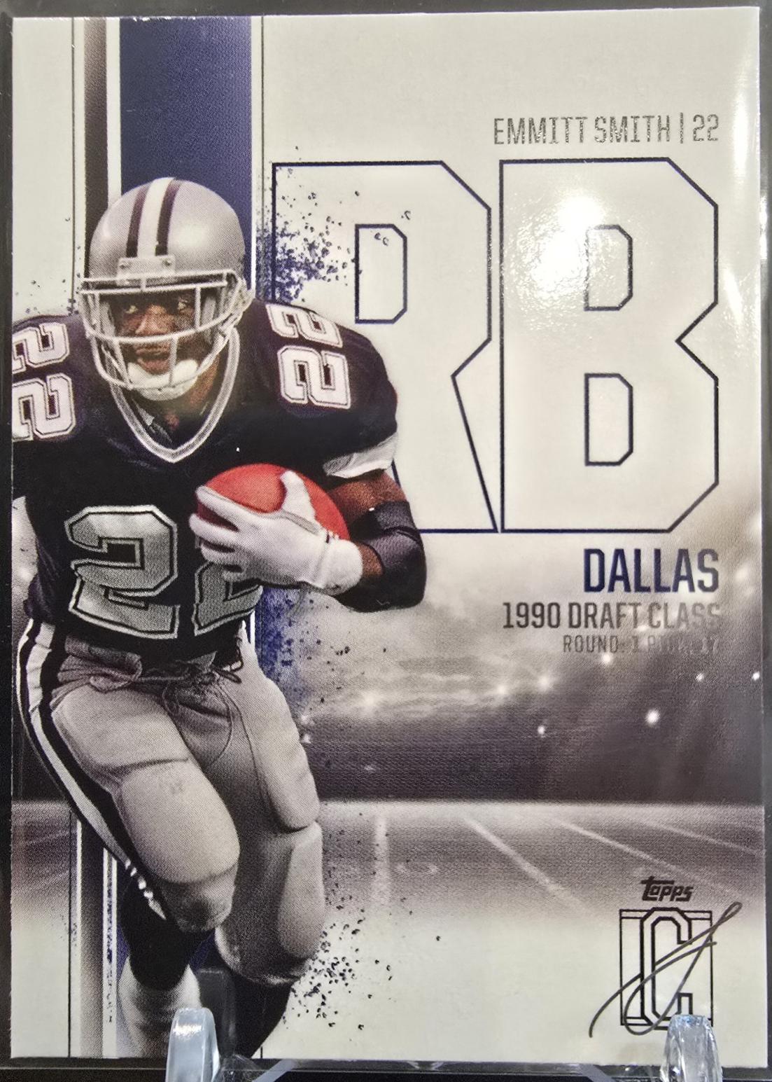 Emmitt Smith #11 Football Cards 2024 Topps Signature Class