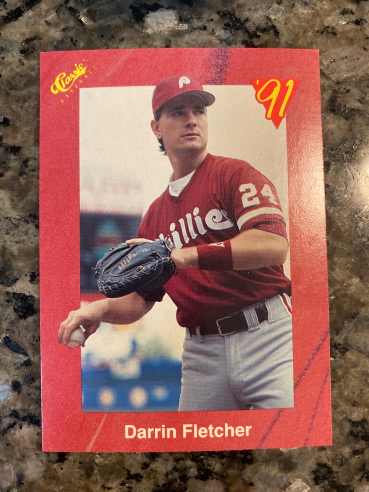 Darrin Fletcher #T5 Baseball Cards 1991 Classic