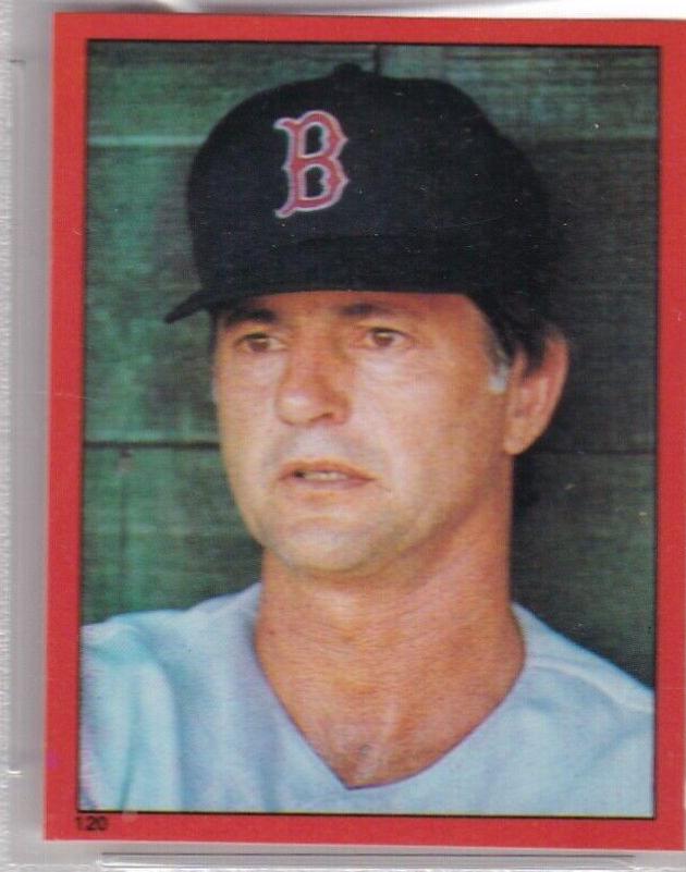 Carl Yastrzemski #120 1982 Topps Stickers Baseball