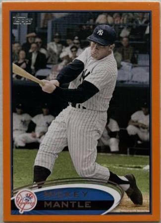 Mickey Mantle [Orange] #7