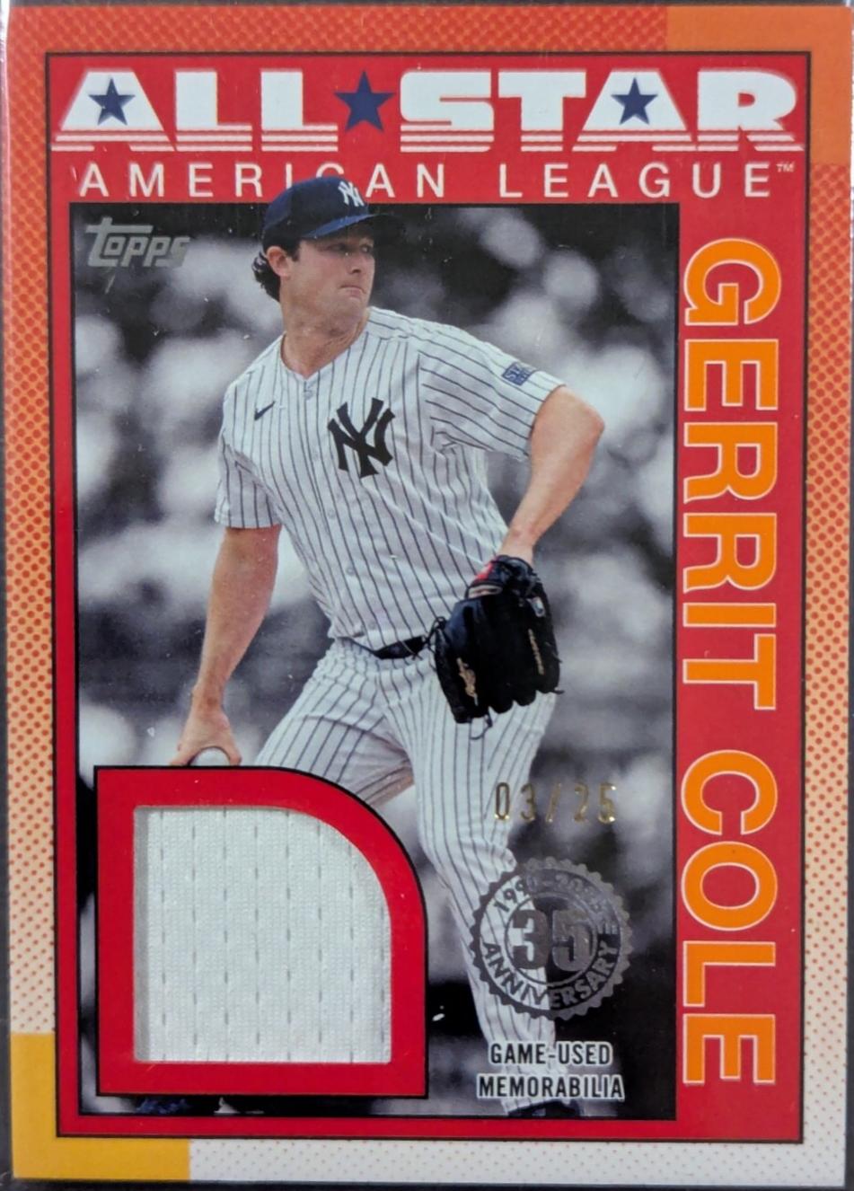 Gerrit Cole [Orange] #90ASR-GC