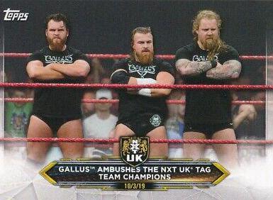 Gallus #37 Wrestling Cards 2020 Topps WWE NXT