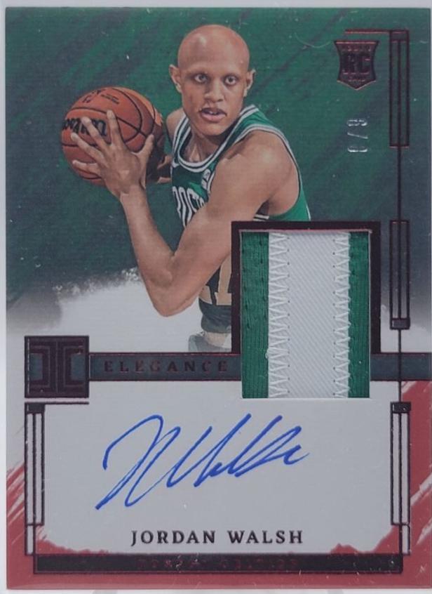 Jordan Walsh #RA-WAL Basketball Cards 2023 Panini Impeccable Rookie Autograph