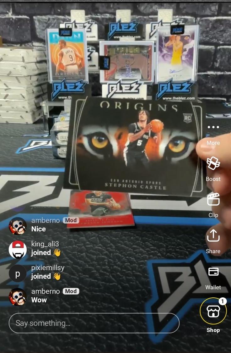 Stephon Castle #1 Basketball Cards 2024 Panini Origins Tiger Eyes