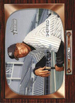 Gary Sheffield #68 Baseball Cards 2004 Bowman Heritage