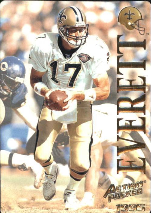 Jim Everett #5 Football Cards 1995 Action Packed