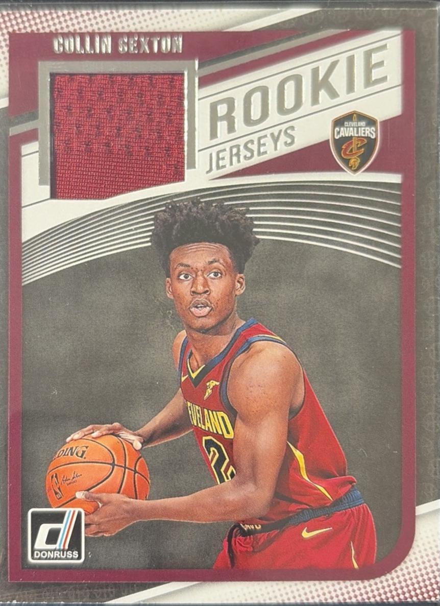 Collin Sexton #RJ-CSX 2018 Panini Donruss Rookie Jerseys Basketball