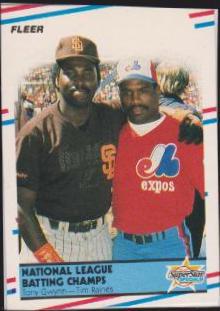 National League Batting Champs (Tony Gwynn / Tim Raines