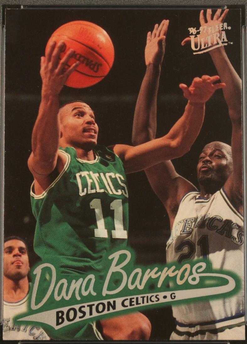 Dana Barros #6 Basketball Cards 1996 Ultra