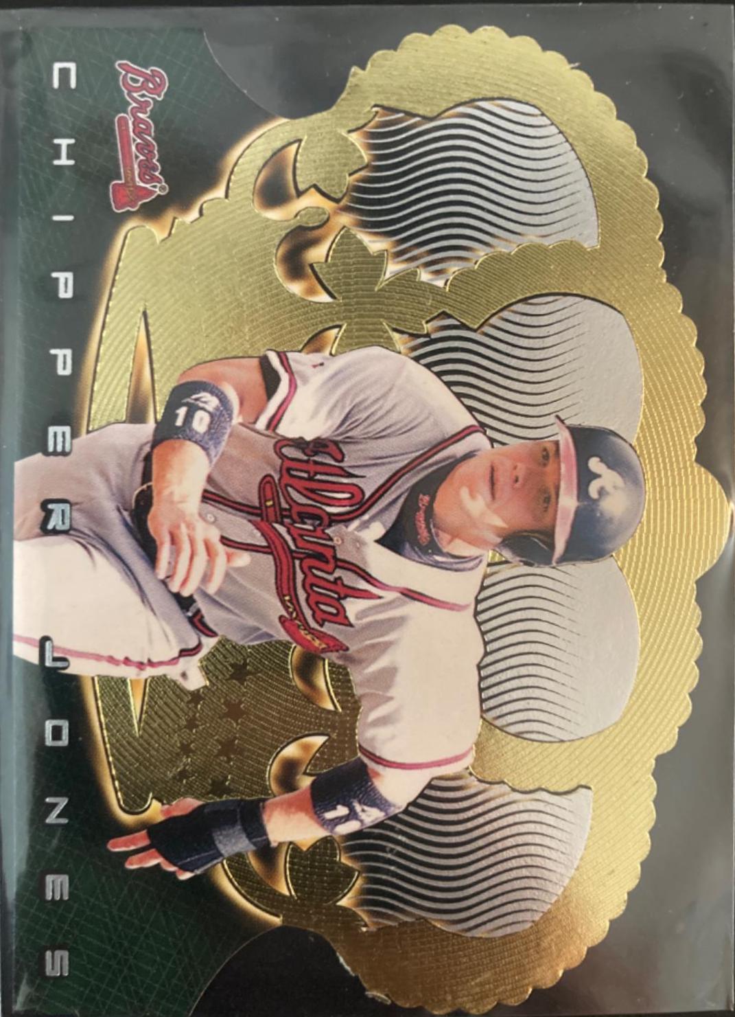 Chipper Jones #12 Baseball Cards 1999 Pacific Crown Royale