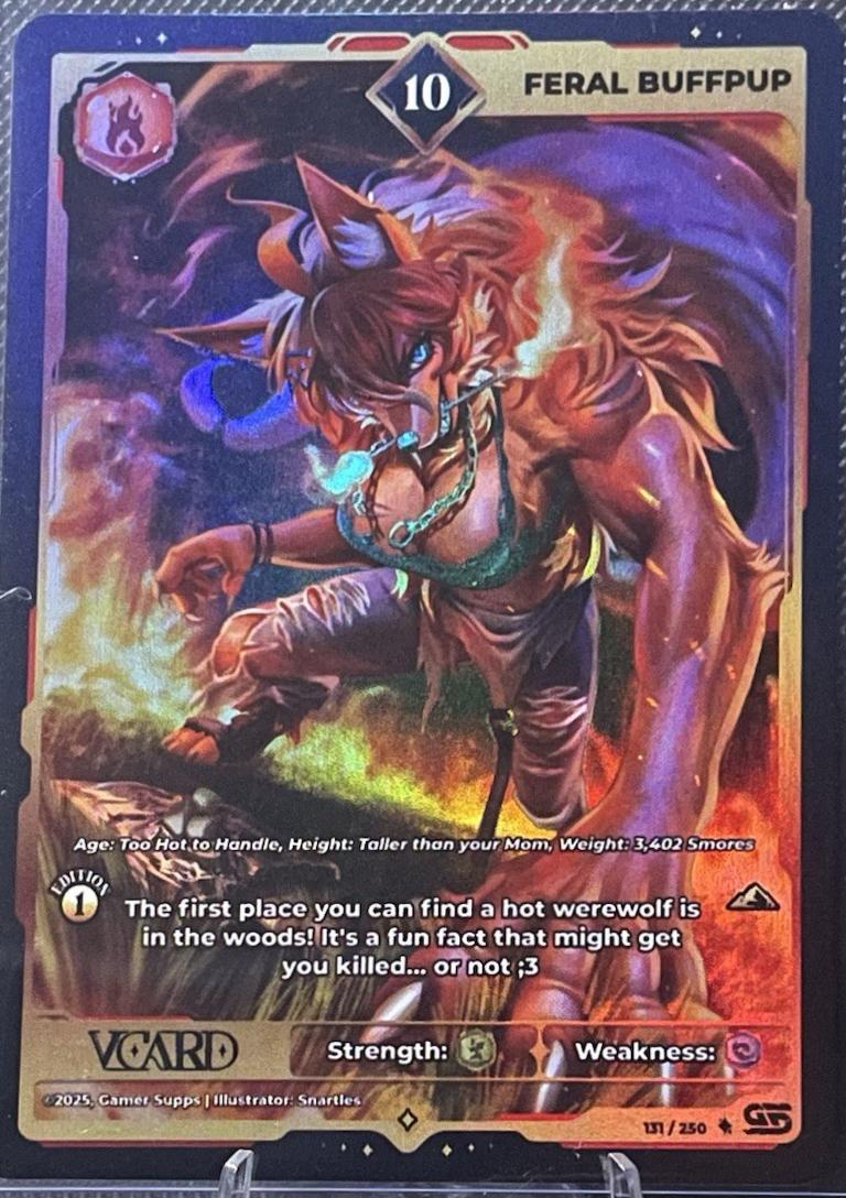 Feral Buffpup [Holo 1st Edition] #131 Prices | VCard Awakened Worlds