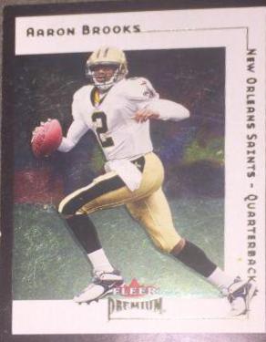 Aaron Brooks #117 Football Cards 2001 Fleer Premium