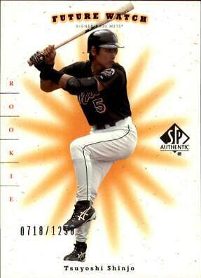 Tsuyoshi Shinjo #119 2001 SP Authentic Baseball