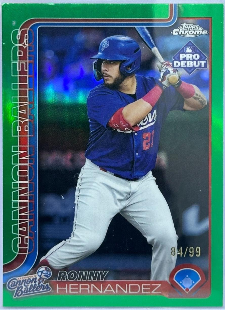 Ronny Hernandez [Green Refractor] #PDC-161