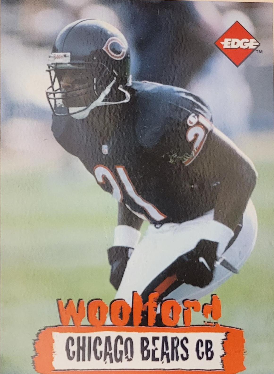Donnell Woolford #36 Football Cards 1996 Collector's Edge