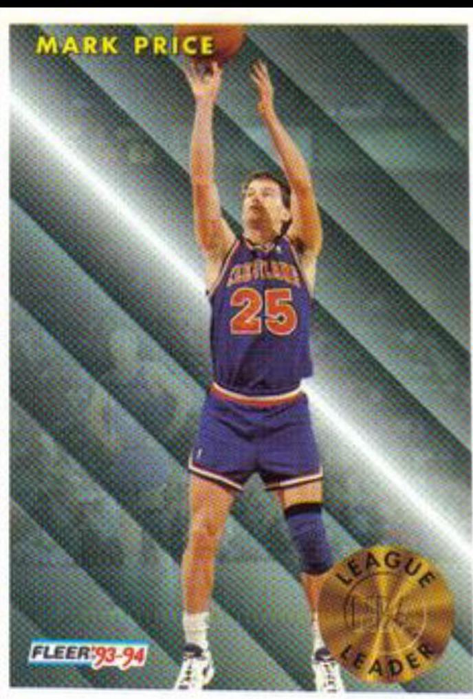 Mark Price #226 Basketball Cards 1993 Fleer