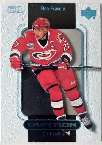 Ron Francis #11 Hockey Cards 1999 Upper Deck Ovation