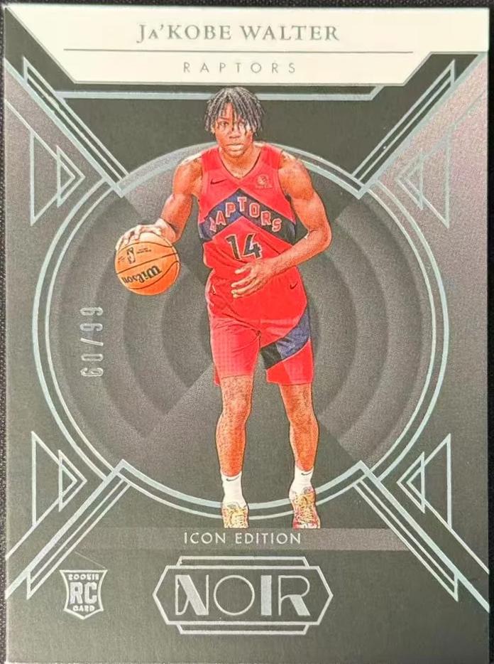 Ja'Kobe Walter #194 2024-25 Panini Noir Basketball