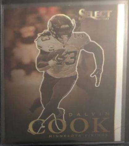 Dalvin Cook #AS-24 Football Cards 2021 Panini Select Artistic Selections