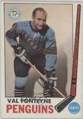 Val Fonteyne #119 Hockey Cards 1969 Topps