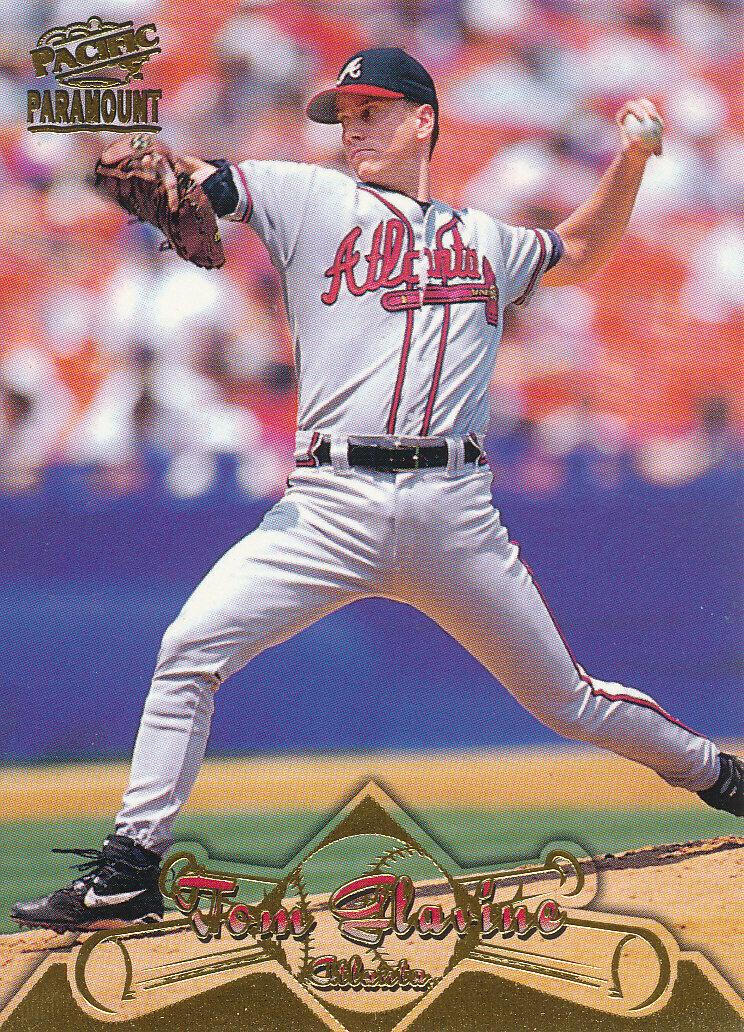Tom Glavine #128 1998 Pacific Paramount Baseball