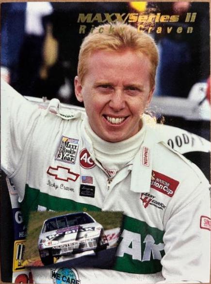 Ricky Craven #248 Racing Cards 1995 MAXX