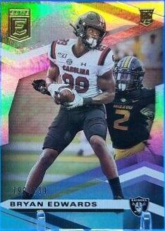 Bryan Edwards #152 2020 Panini Donruss Elite Football