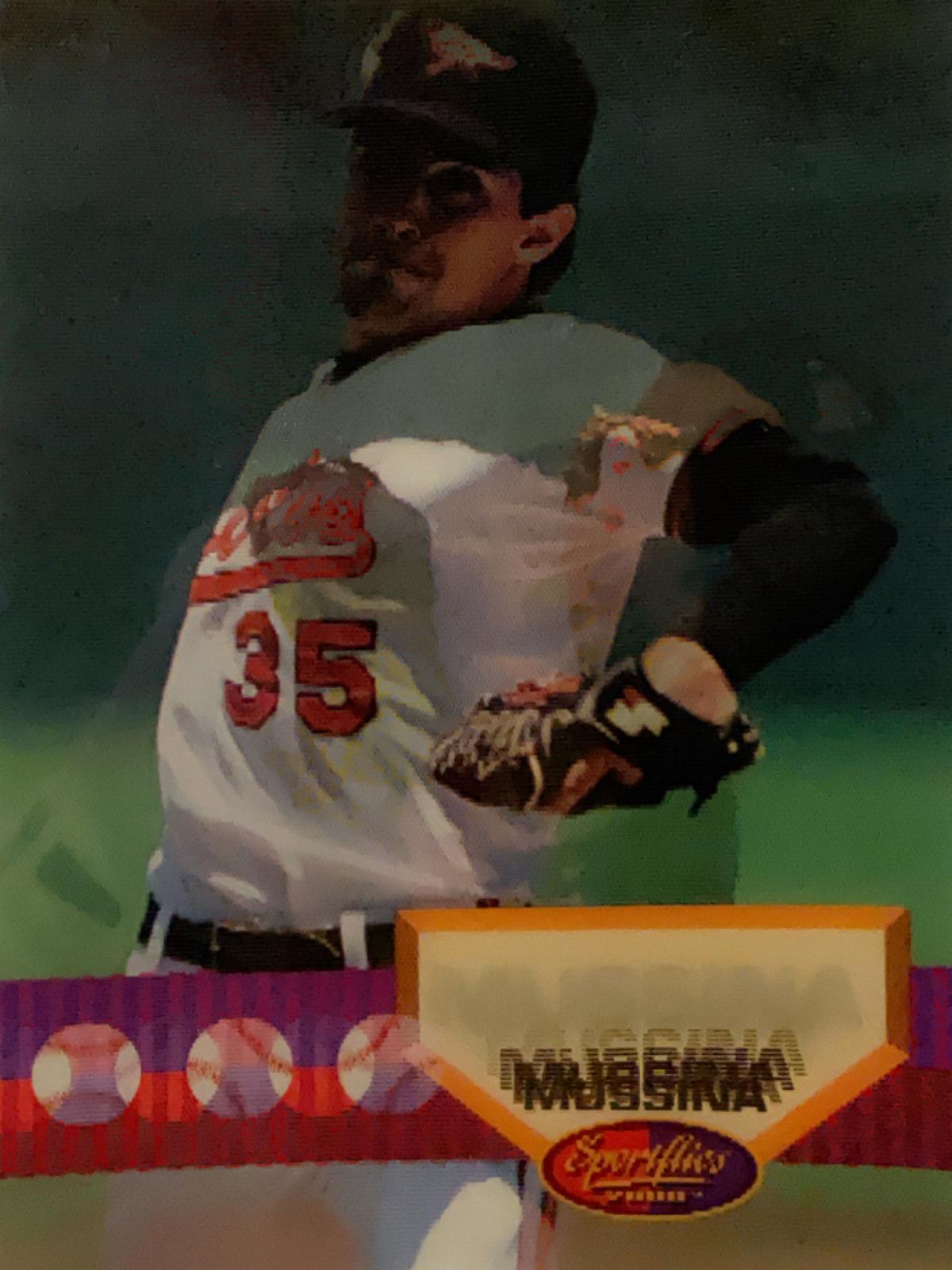 Mike Mussina #44 Baseball Cards 1994 Sportflics 2000