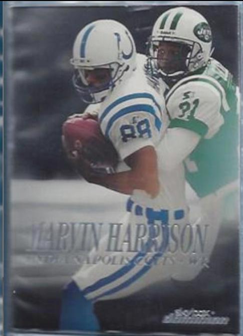 Marvin Harrison #7 Football Cards 1999 Skybox Dominion